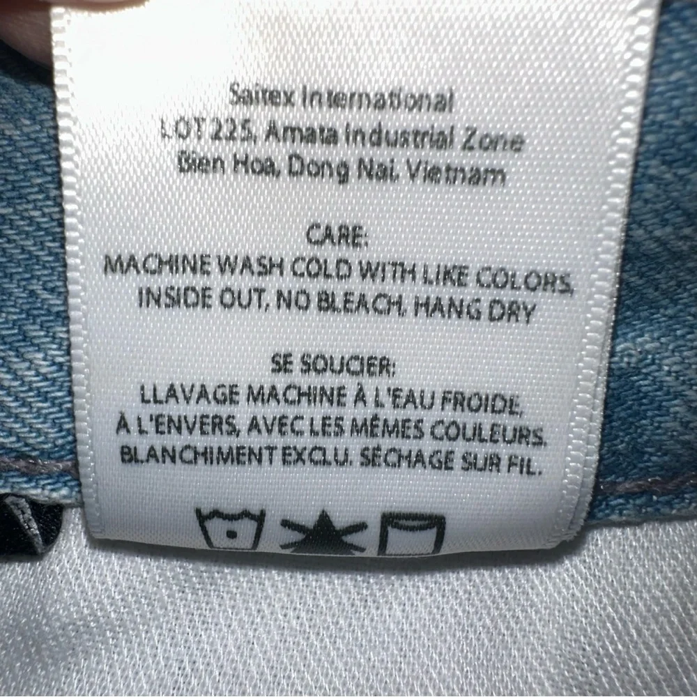Edwin Dani Jeans‎ in Escape Blue  Cropped Wide Leg Size 28X25